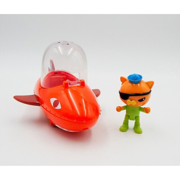 Octonauts Gup B Chomping Action Shark Submarine Vehicle Shark Kwazii Figure 2010 - Picture 2 of 13